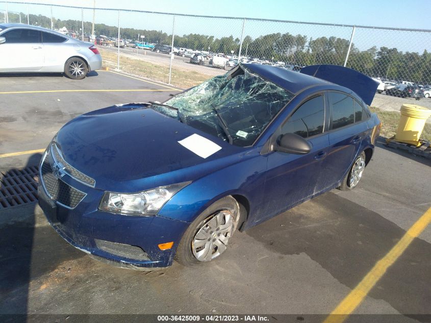 2013 CHEVROLET CRUZE LS - 1G1PA5SGXD7306499