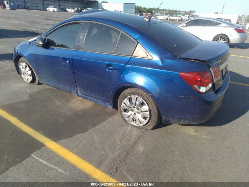 2013 CHEVROLET CRUZE LS - 1G1PA5SGXD7306499