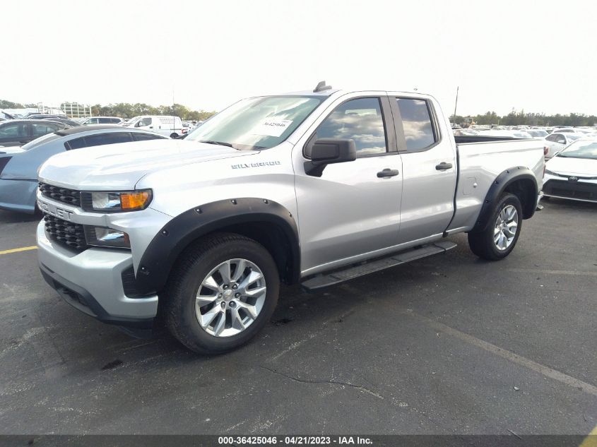 2020 CHEVROLET SILVERADO 1500 CUSTOM - 1GCRWBEH0LZ142400