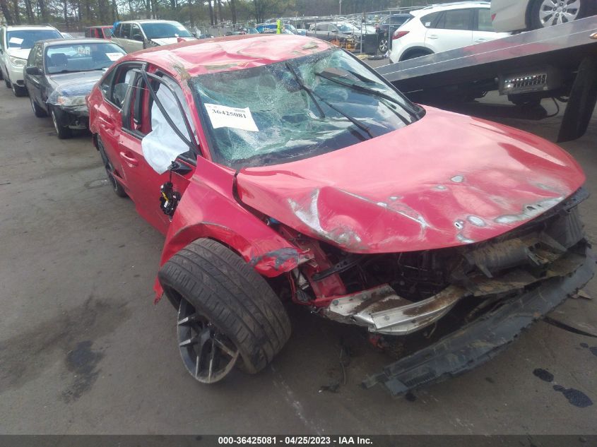 2022 HONDA CIVIC SEDAN SPORT - 2HGFE2F58NH537097