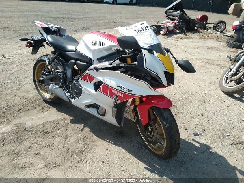VIN JYARM38E3NA003789 2022 YAMAHA YZFR7