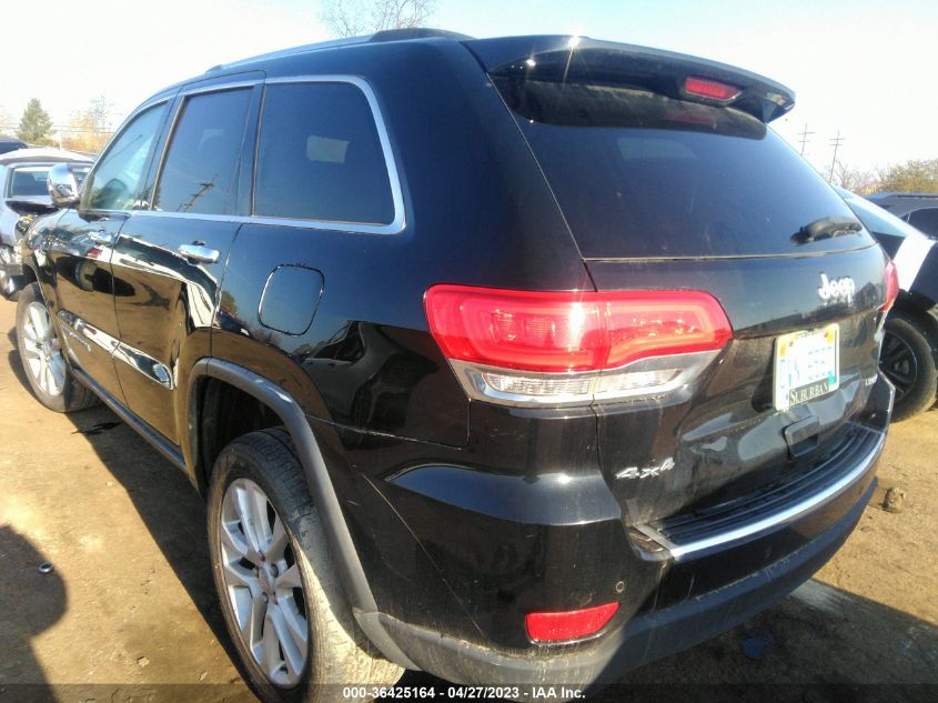 2017 JEEP GRAND CHEROKEE LIMITED - 1C4RJFBG5HC706408
