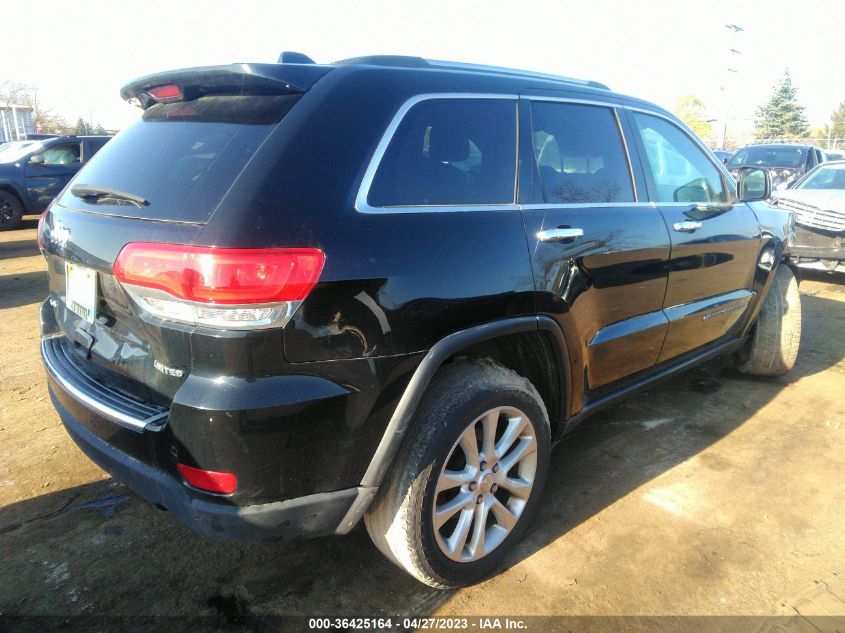 2017 JEEP GRAND CHEROKEE LIMITED - 1C4RJFBG5HC706408