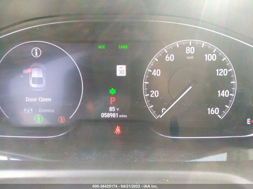 2019 HONDA ACCORD SEDAN EX-L 2.0T - 1HGCV2F56KA027943