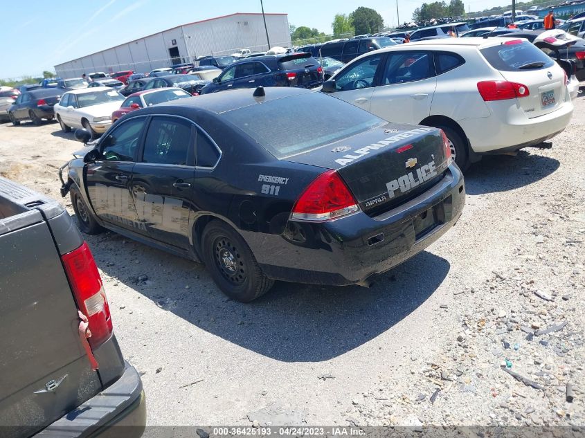 2016 CHEVROLET IMPALA LIMITED POLICE POLICE - 2G1WD5E31G1117575