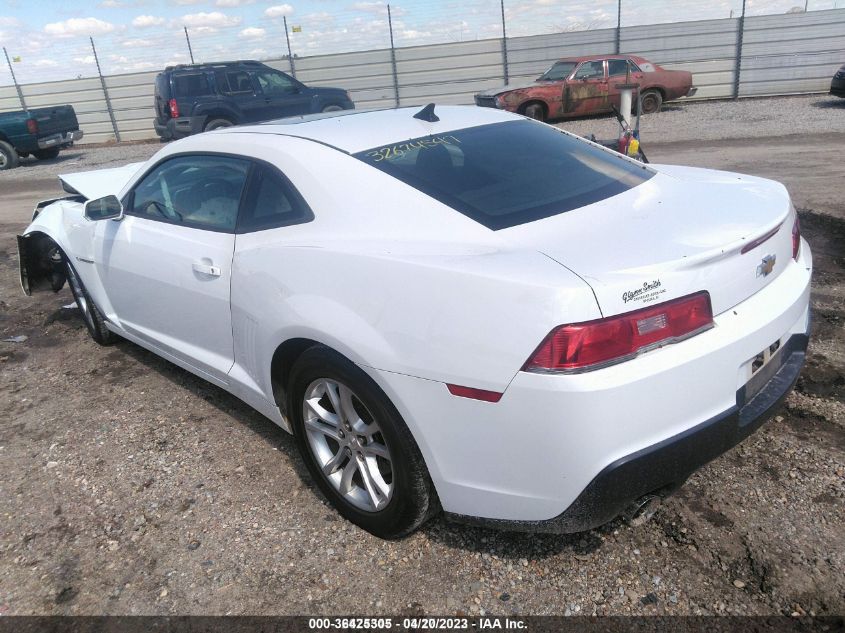 2015 CHEVROLET CAMARO LT - 2G1FD1E32F9161609