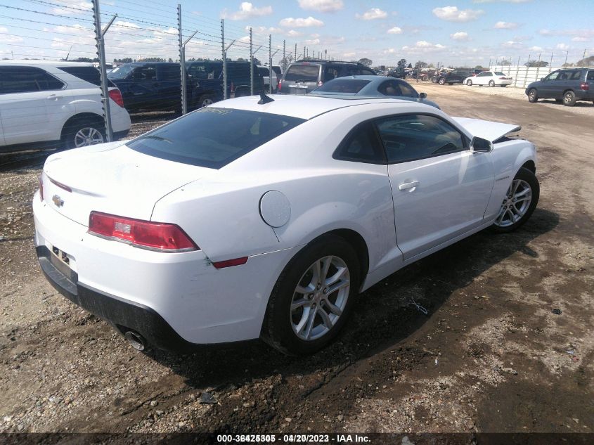 2015 CHEVROLET CAMARO LT - 2G1FD1E32F9161609