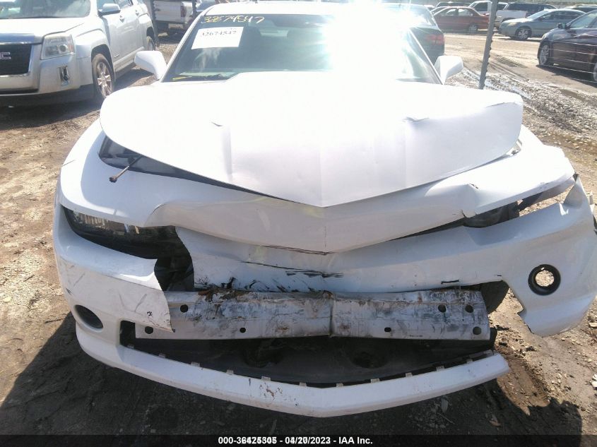 2015 CHEVROLET CAMARO LT - 2G1FD1E32F9161609