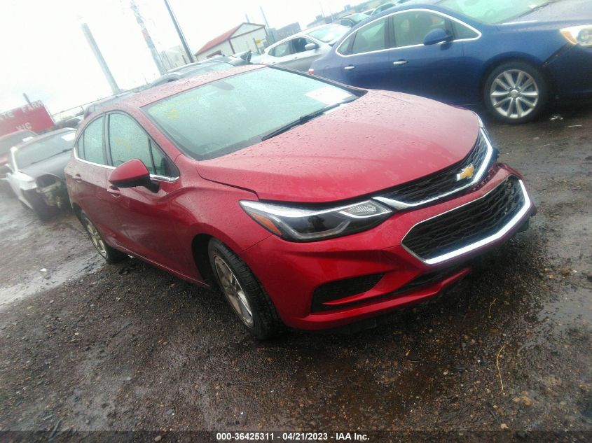2017 CHEVROLET CRUZE LT - 3G1BE6SM8HS570046