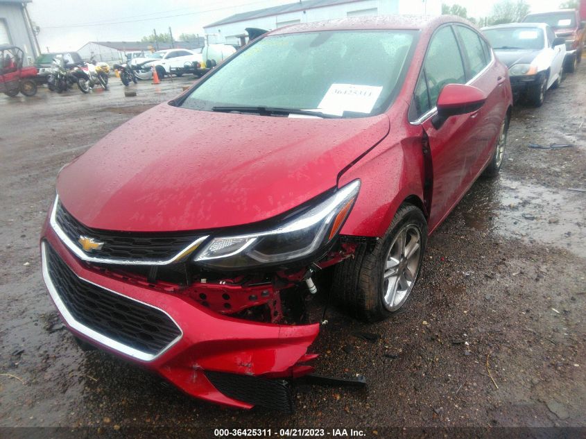2017 CHEVROLET CRUZE LT - 3G1BE6SM8HS570046