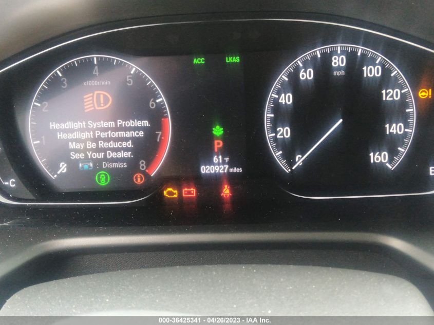 2020 HONDA ACCORD SEDAN SPORT - 1HGCV1F3XLA086231