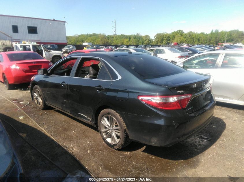 2016 TOYOTA CAMRY XLE/SE/LE/XSE - 4T1BF1FK0GU154972