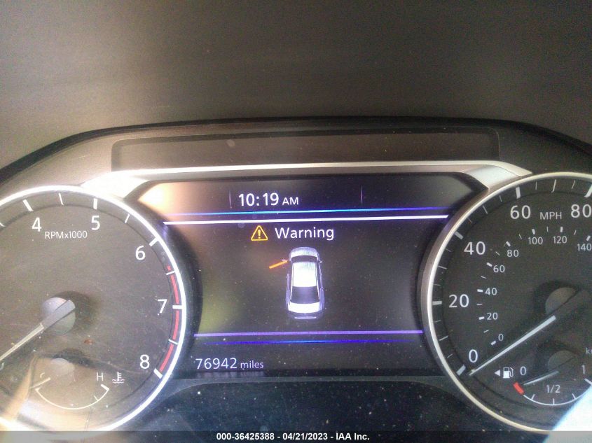 2019 NISSAN ALTIMA 2.5 SR - 1N4BL4CV1KC202450