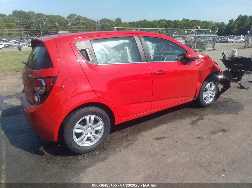 2016 CHEVROLET SONIC LT - 1G1JC6SH8G4145073