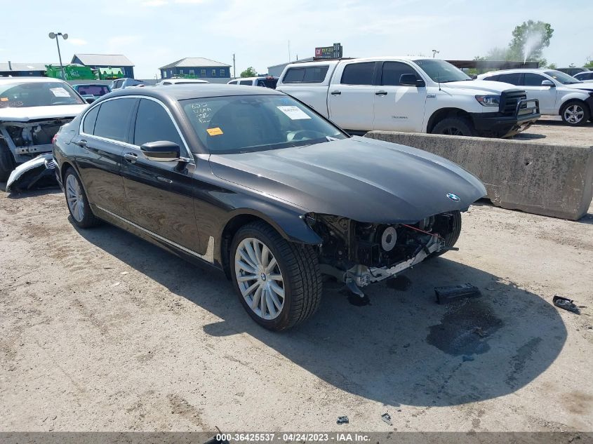 2016 BMW 7 SERIES 740I - WBA7E2C54GG504181