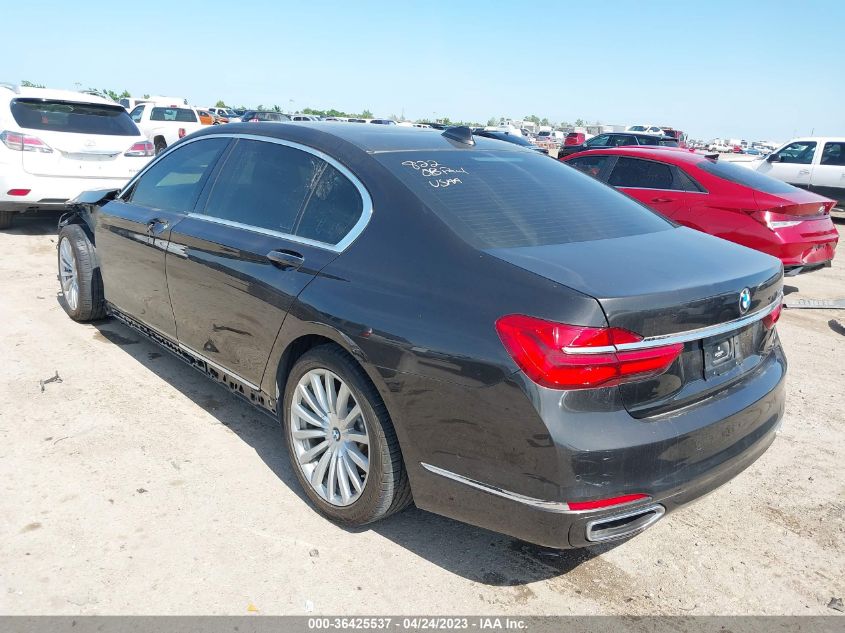 2016 BMW 7 SERIES 740I - WBA7E2C54GG504181