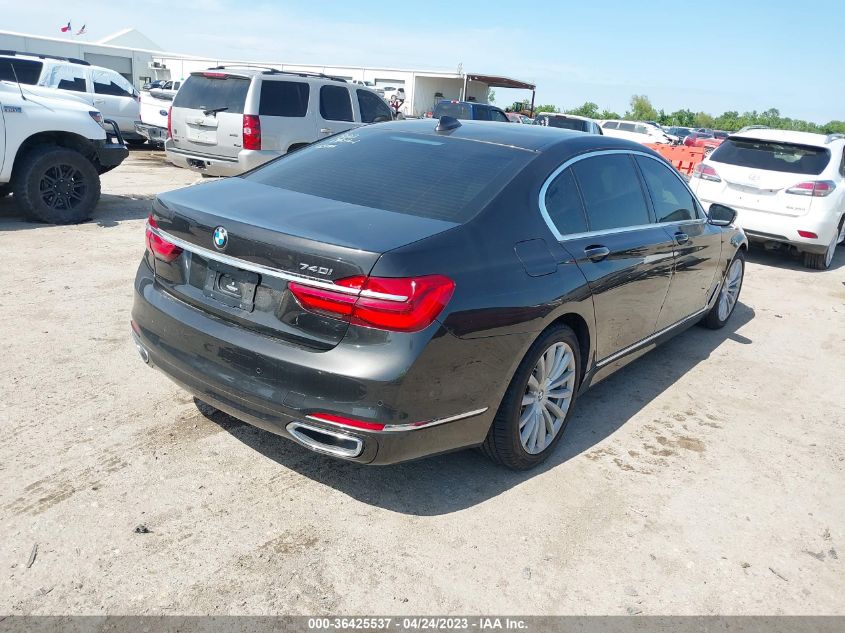 2016 BMW 7 SERIES 740I - WBA7E2C54GG504181