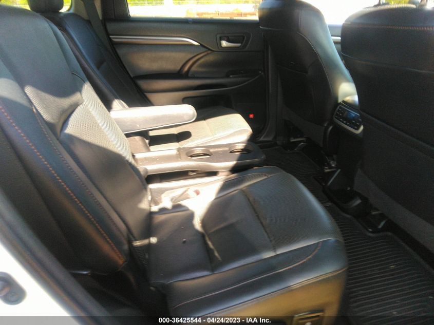 2015 TOYOTA HIGHLANDER LIMITED - 5TDDKRFH4FS093933