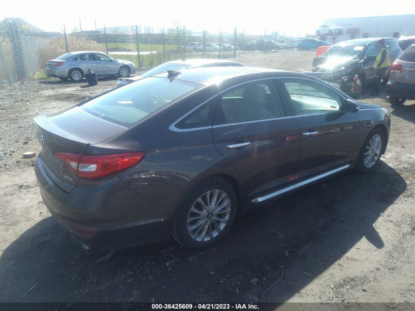 2015 HYUNDAI SONATA 2.4L LIMITED - 5NPE34AF7FH026890