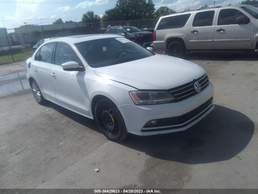 2016 VOLKSWAGEN JETTA SEDAN 1.8T SEL - 3VWL07AJ6GM225234