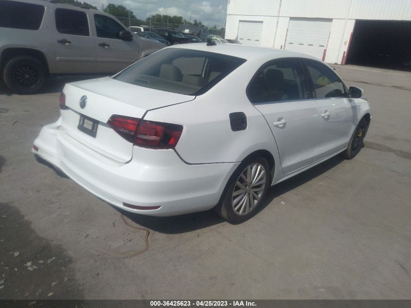 2016 VOLKSWAGEN JETTA SEDAN 1.8T SEL - 3VWL07AJ6GM225234