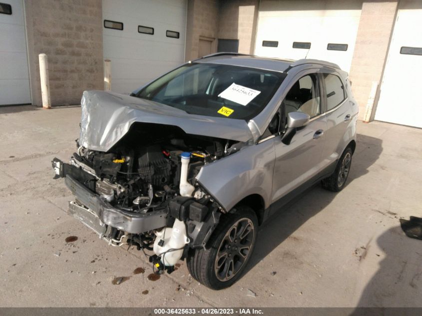 2020 FORD ECOSPORT TITANIUM - MAJ6S3KL6LC352845