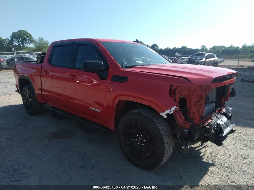 VIN 3GTP9CEK9MG198594 2021 GMC SIERRA 1500 ELEVATION