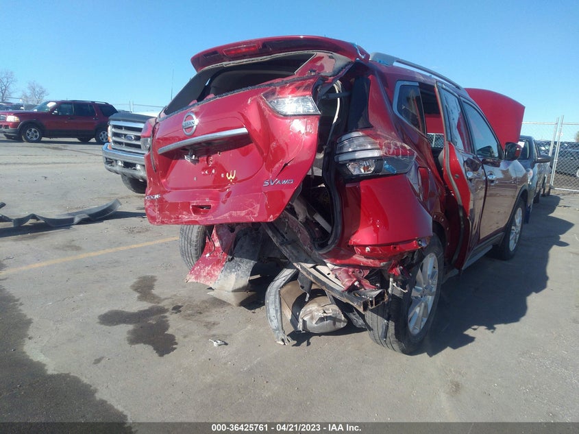 VIN JN8AT2MV6HW267461 2017 NISSAN ROGUE SV
