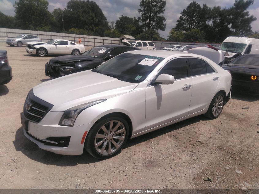 2017 CADILLAC ATS SEDAN LUXURY RWD - 1G6AB5RX8H0210632