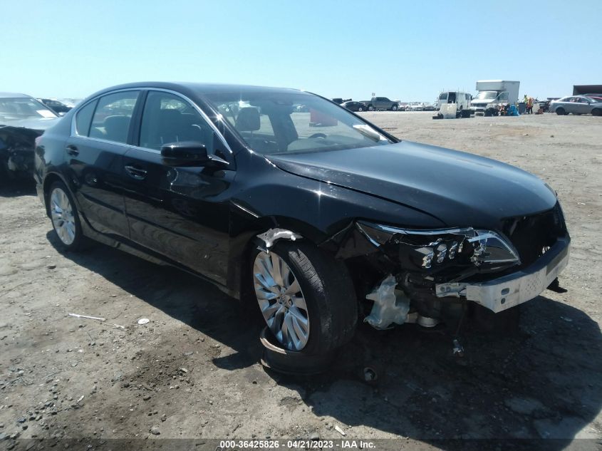 2014 ACURA RLX TECH PKG - JH4KC1F57EC000185