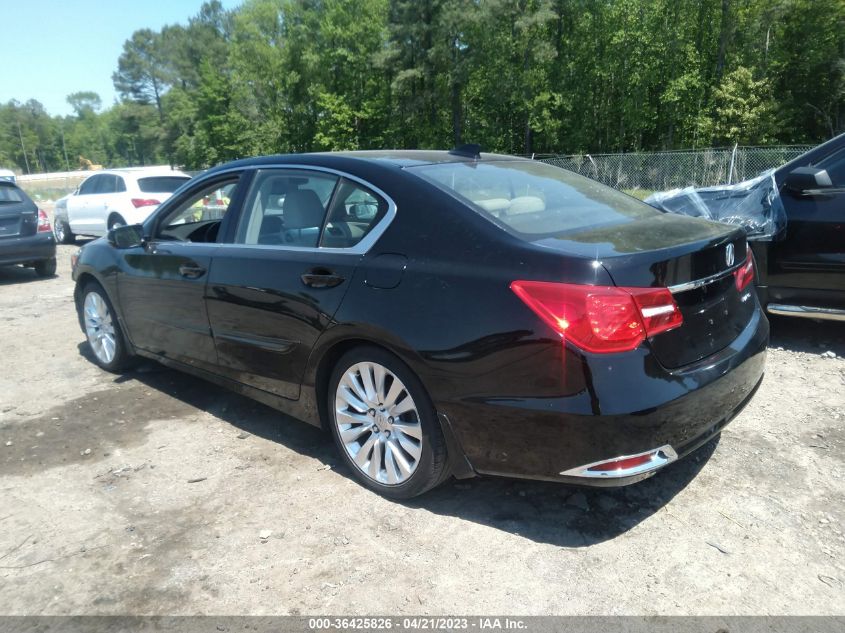 2014 ACURA RLX TECH PKG - JH4KC1F57EC000185