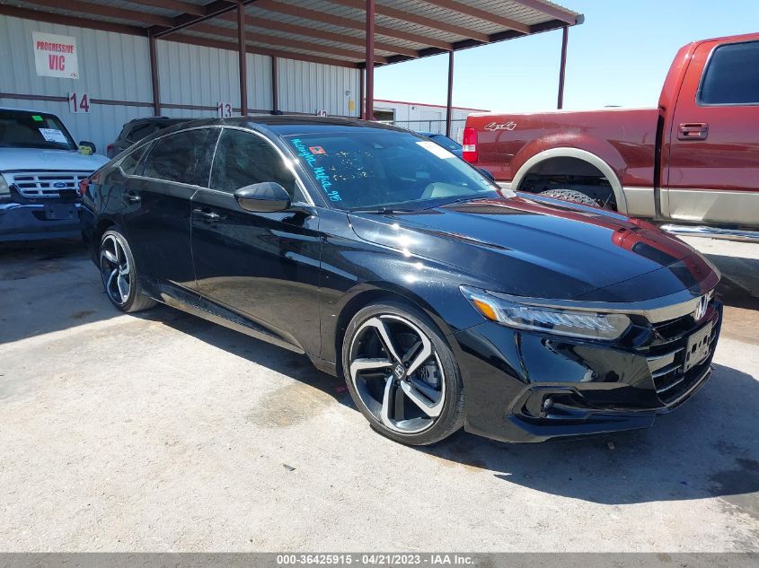 2022 HONDA ACCORD SEDAN SPORT SE - 1HGCV1F40NA097251