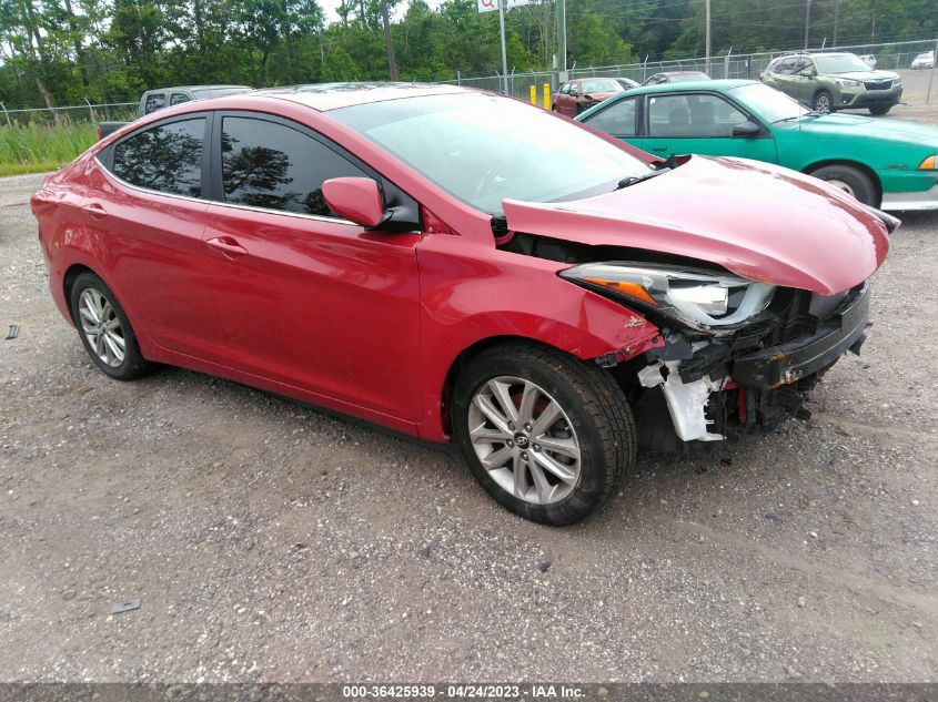 2015 HYUNDAI ELANTRA SE - KMHDH4AE1FU422934