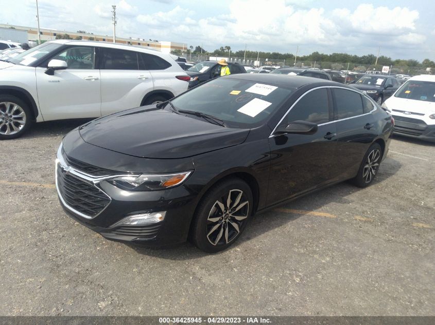2022 CHEVROLET MALIBU RS - 1G1ZG5ST8NF212682