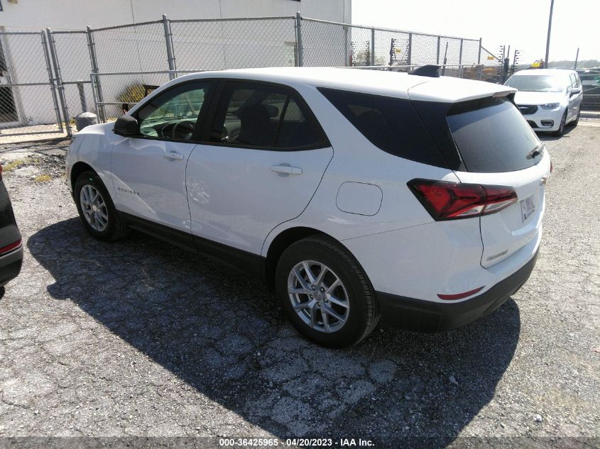 2023 CHEVROLET EQUINOX LS - 3GNAXSEG6PL180042