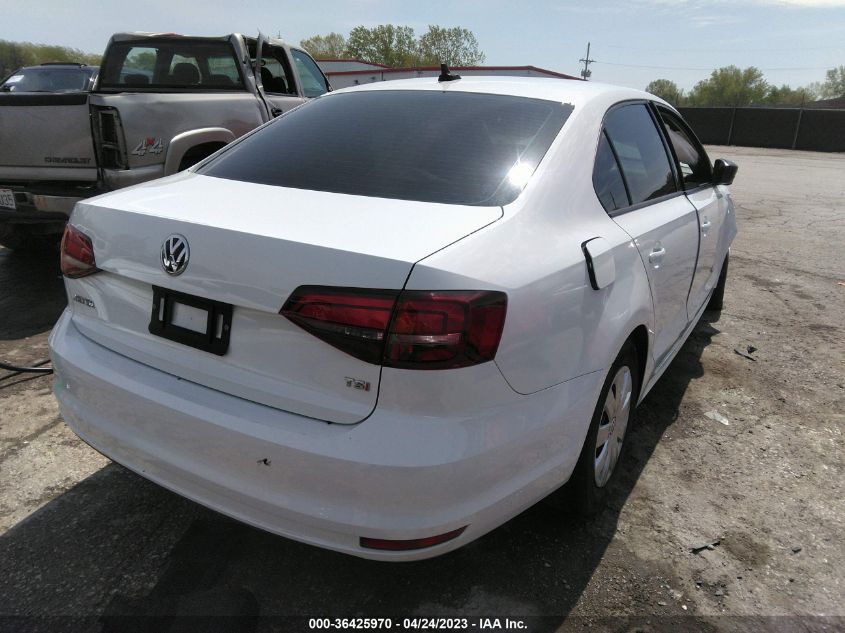 2016 VOLKSWAGEN JETTA SEDAN 1.4T S W/TECHNOLOGY 3VW267AJ1GM272505