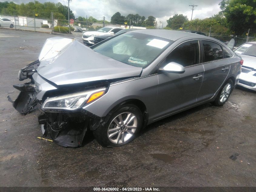 2016 HYUNDAI SONATA 2.4L SE - 5NPE24AF0GH435074