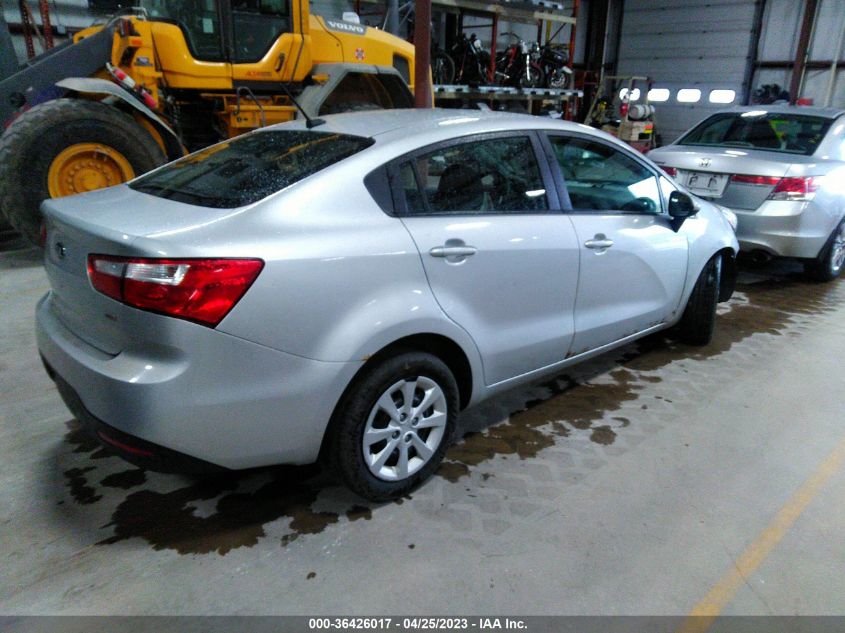 2013 KIA RIO LX - KNADM4A3XD6303096