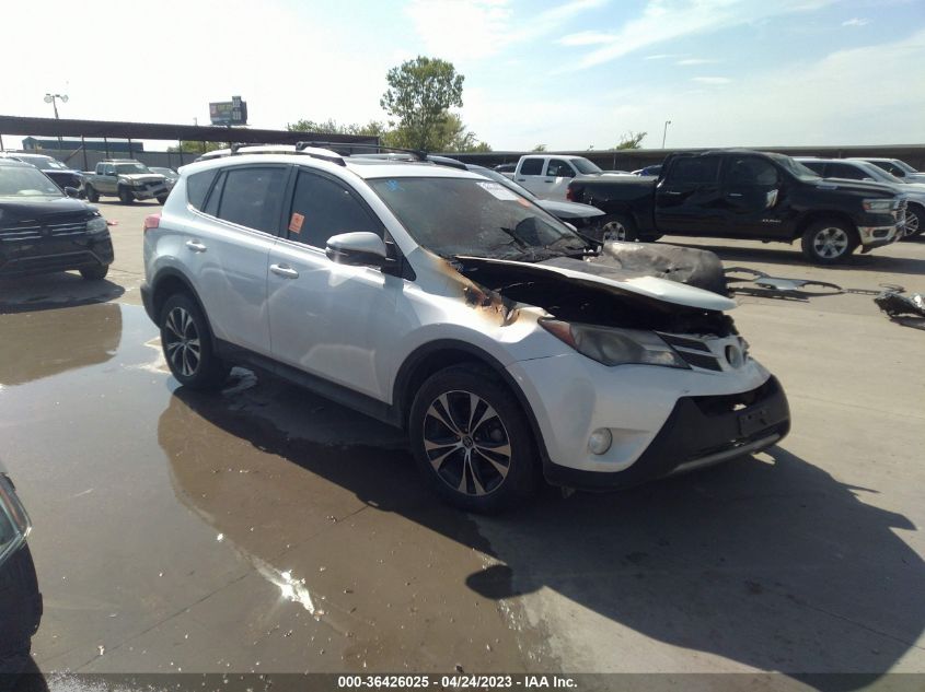 2015 TOYOTA RAV4 LIMITED - 2T3DFREV3FW378732