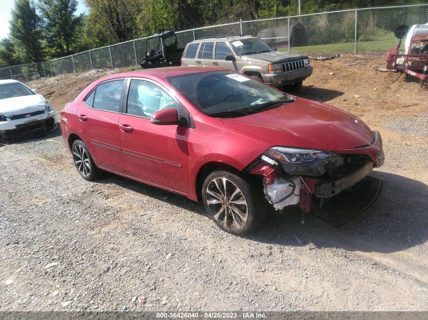 2017 TOYOTA COROLLA L/LE/XLE/SE - 2T1BURHE0HC768175