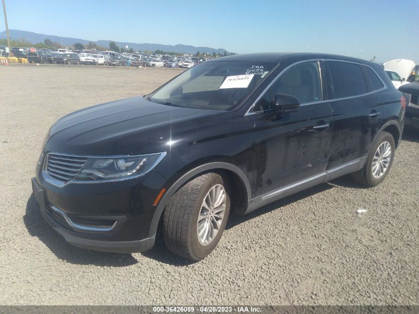2016 LINCOLN MKX SELECT - 2LMTJ6KR4GBL35294