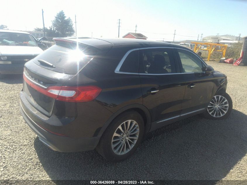 2016 LINCOLN MKX SELECT - 2LMTJ6KR4GBL35294