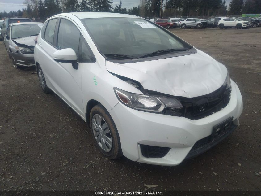 2016 HONDA FIT LX - JHMGK5H5XGX008385