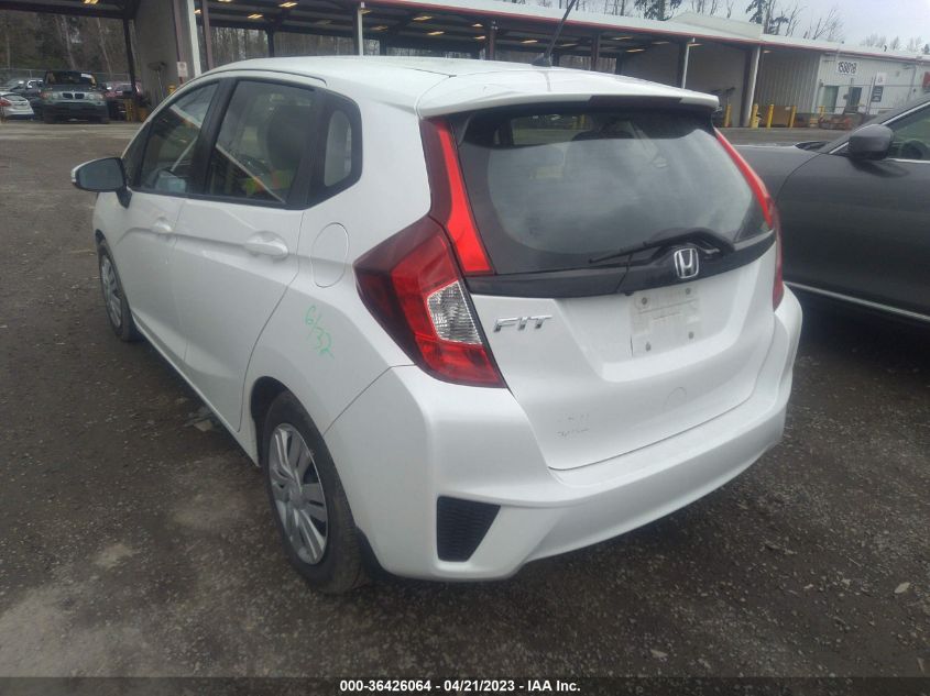 2016 HONDA FIT LX - JHMGK5H5XGX008385