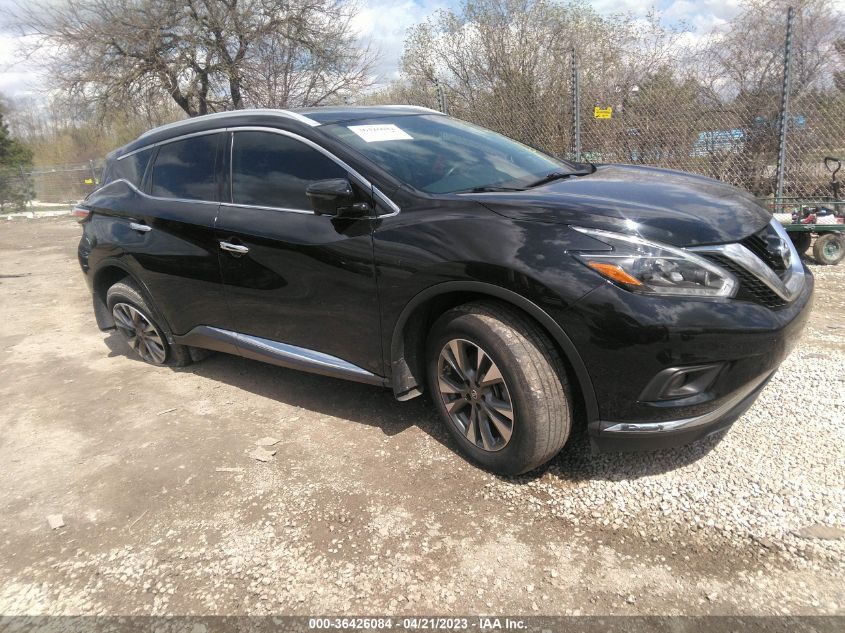 2018 NISSAN MURANO S/SV/SL/PLATINUM - 5N1AZ2MH5JN139899