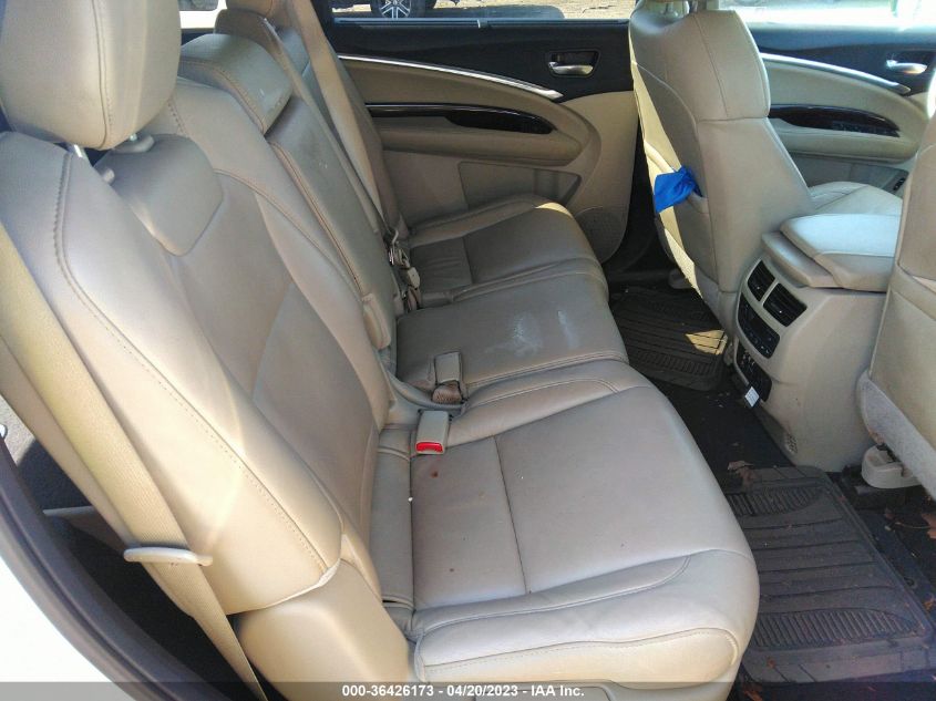 2016 ACURA MDX W/TECH/ENTERTAINMENT/W - 5FRYD4H65GB039068