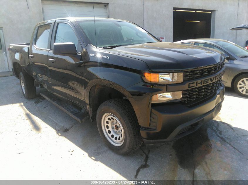 2020 CHEVROLET SILVERADO 1500 WORK TRUCK - 3GCUYAEF1LG341016