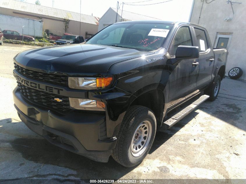 2020 CHEVROLET SILVERADO 1500 WORK TRUCK - 3GCUYAEF1LG341016