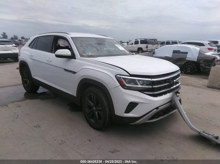VIN 1V2HE2CA6MC214949 2021 VOLKSWAGEN ATLAS CROSS SPORT 3.6L V6 SE W/TECHNOLOGY
