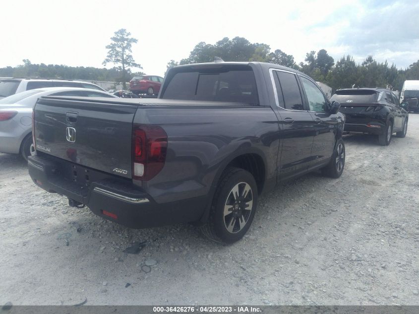 2020 HONDA RIDGELINE RTL - 5FPYK3F50LB027083